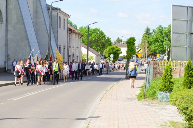 Przemarsz uczestników Jubileuszu 100-lecia Jagiełły